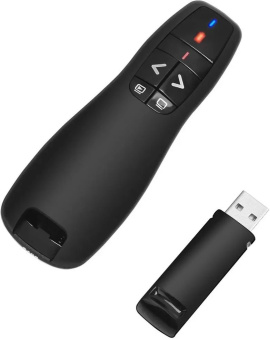 Презентер Logitech R400 Radio USB (15м) черный - купить недорого с доставкой в интернет-магазине
