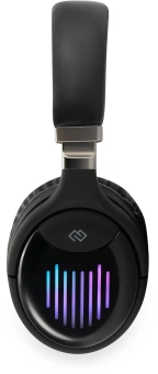 Гарнитура накладные Digma BT-16 черный беспроводные bluetooth оголовье (BT-16B) - купить недорого с доставкой в интернет-магазине