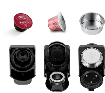 Кофемашина Kitfort КТ-7105-1 1450Вт черный/фиолетовый - цена, купить или заказать с доставкой в интернет-магазине Кофемашина Kitfort КТ-7105-1 1450Вт черный/фиолетовый - купить недорого с доставкой в интернет-магазине