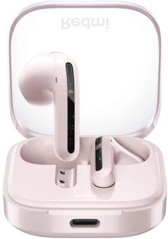 Гарнитура вкладыши Xiaomi Buds 6 Active M2344E1 розовый беспроводные bluetooth в ушной раковине (BHR8395GL) - купить недорого с доставкой в интернет-магазине