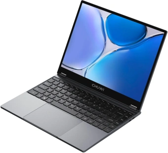 Ноутбук Chuwi Freebook N-series N150 16Gb SSD512Gb Intel Graphics 13.4" IPS Touch 2.5K (2520x1680) Windows 11 Home grey WiFi BT Cam 5000mAh - купить недорого с доставкой в интернет-магазине