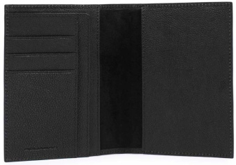 Обложка для документов унисекс Piquadro Black Square PP1660B3/N черный натур.кожа - купить недорого с доставкой в интернет-магазине
