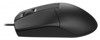 Мышь A4Tech OP-330 черный оптическая (1000dpi) USB (3but) - купить недорого с доставкой в интернет-магазине