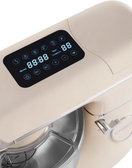 Кухонная машина Hyundai HYM-S9681 планетар.вращ. 1500Вт бежевый - купить недорого с доставкой в интернет-магазине