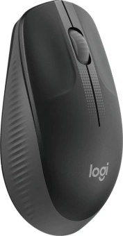 Мышь Logitech M190 черный/темно-серый оптическая 1000dpi беспров. USB 2but (910-005905/910-005902) - купить недорого с доставкой в интернет-магазине