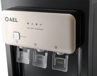 Кулер AEL LD-AEL-806 a напольный электронный черный/золотистый - купить недорого с доставкой в интернет-магазине