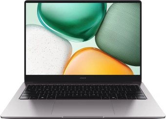 Ноутбук Honor MagicBook X14 GDG-X Core i5 12450H 16Gb SSD512Gb Intel UHD Graphics 14" IPS FHD+ (1920x1200) Windows 11 Home grey WiFi BT Cam (5301ALWU) - купить недорого с доставкой в интернет-магазине