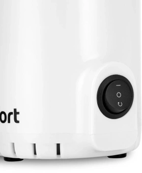 Соковыжималка шнековая Kitfort КТ-1151 100Вт белый/черный - купить недорого с доставкой в интернет-магазине