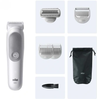 Триммер Braun Series 5 BG5550 серый - купить недорого с доставкой в интернет-магазине