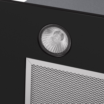 Вытяжка встраиваемая Maunfeld Crosby Light C 60 черный управление: ползунковое (1 мотор) - купить недорого с доставкой в интернет-магазине