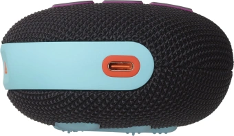 Колонка порт. JBL Clip 5 черный/оранжевый 7W Mono BT 10м 1400mAh - купить недорого с доставкой в интернет-магазине