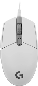 Мышь Logitech G102 LightSync белый оптическая 8000dpi USB 6but (910-005809) - купить недорого с доставкой в интернет-магазине