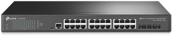 Коммутатор TP-Link SG3428X (L2+) 24x1Гбит/с 4SFP+ управляемый - купить недорого с доставкой в интернет-магазине