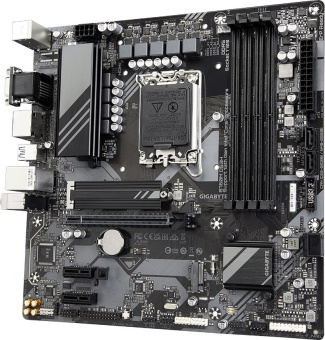 Материнская плата Gigabyte B760M DS3H Soc-1700 Intel B760 4xDDR5 mATX AC`97 8ch(7.1) 2.5Gg RAID+VGA+HDMI+DP - купить недорого с доставкой в интернет-магазине