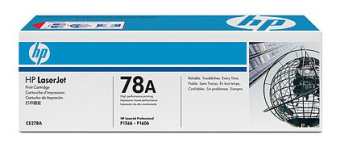 Картридж лазерный HP 78A CE278A черный (2100стр.) для HP LJ P1566/P1606w/M1536 - купить недорого с доставкой в интернет-магазине