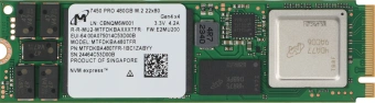 Накопитель SSD Crucial PCIe x4 480GB MTFDKBA480TFR-1BC1ZABYY Micron 7450 Pro M.2 2280 - купить недорого с доставкой в интернет-магазине