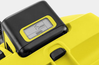Строительный пылесос Karcher WD 3 Battery Set *EU-II 300Вт (уборка: сухая/сбор воды) желтый - купить недорого с доставкой в интернет-магазине