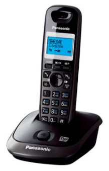 Р/Телефон Dect Panasonic KX-TG2521RUT темно-серый металлик автооветчик АОН - купить недорого с доставкой в интернет-магазине