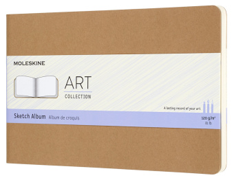 Блокнот для рисования Moleskine ART CAHIER SKETCH ALBUM ARTSKA3P3 130х210мм обложка картон 88стр. бежевый - купить недорого с доставкой в интернет-магазине