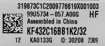 Память DDR4 2x16GB 3200MHz Kingston KF432C16BB1K2/32 Fury Beast RTL Gaming PC4-25600 CL16 DIMM 288-pin 1.35В dual rank с радиатором Ret - купить недорого с доставкой в интернет-магазине