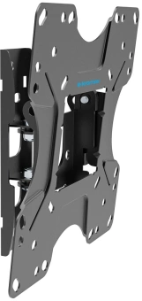 Кронштейн для телевизора Kromax OPTIMA-201 черный 19"-43" макс.19кг настенный поворот и наклон - купить недорого с доставкой в интернет-магазине