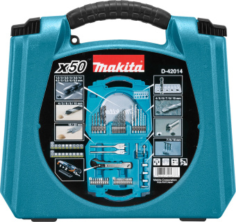 Набор оснастки Makita D-42014 универсал. (50пред.) для шуруповертов - купить недорого с доставкой в интернет-магазине
