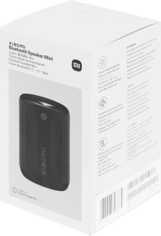 Колонка порт. Xiaomi Mini черный 6W 2.0 BT 10м 2000mAh (QBH4274GL) - купить недорого с доставкой в интернет-магазине