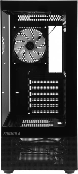 Корпус Formula Crystal Z1 PLUS черный без БП ATX 2x120mm 2xUSB2.0 1xUSB3.0 audio bott PSU - купить недорого с доставкой в интернет-магазине