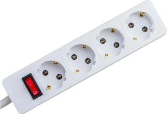 Сетевой фильтр PROconnect STANDARD 3м (4 розетки) белый (пакет ПЭ) - купить недорого с доставкой в интернет-магазине
