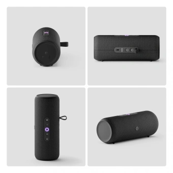 Умная колонка Yandex Стрит Алиса черный 30W 2.0 BT/Wi-Fi 10м 3300mAh (YNDX-00030BLK) - купить недорого с доставкой в интернет-магазине