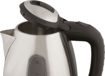 Чайник электрический Scarlett SC-EK21S88 1.8л. 2200Вт черный/серебристый корпус: металл (EK21S88) - купить недорого с доставкой в интернет-магазине