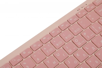 Клавиатура A4Tech Fstyler FBX51C розовый USB беспроводная BT/Radio slim Multimedia (FBX51C PINK) - купить недорого с доставкой в интернет-магазине