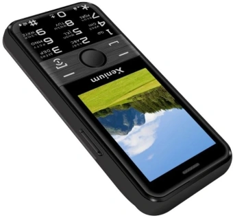 Мобильный телефон Xenium X800 черный моноблок 2Sim 2.8" 240x320 Spreadtrum ThreadX RTOS 0.3Mpix GSM900/1800 MP3 FM microSD max32Gb - купить недорого с доставкой в интернет-магазине