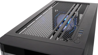 Корпус Thermaltake Arcus 290 TG черный без БП ATX 2xUSB3.0 audio bott PSU - купить недорого с доставкой в интернет-магазине