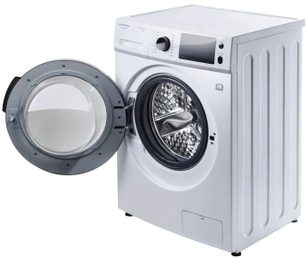 Стиральная машина Maunfeld MFWM1586WH класс: A загр.фронтальная макс.:8кг (с сушкой) белый инвертер - купить недорого с доставкой в интернет-магазине