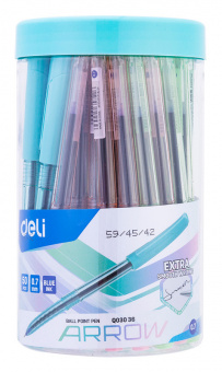 Ручка шариков. Deli Arrow EQ03036-1 прозрачный/ассорти d=0.7мм син. черн. (1шт) ассорти - цена, купить или заказать с доставкой в интернет-магазине Ручка шариков. Deli Arrow EQ03036-1 прозрачный/ассорти d=0.7мм син. черн. (1шт) ассорти - купить недорого с доставкой в интернет-магазине