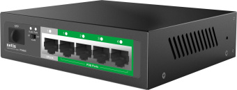 Коммутатор Netis P106GC (L2) 5x1Гбит/с 1SFP 4PoE 60W неуправляемый - купить недорого с доставкой в интернет-магазине
