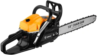 Бензопила Deko DKCHS 52-18 PLUS 3.8л.с. дл.шины:18" (45cm) (085-2003) - купить недорого с доставкой в интернет-магазине