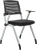 Стул Бюрократ X-Click черный на ножках металл серый - купить недорого с доставкой в интернет-магазине