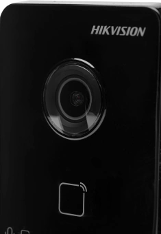 Видеопанель Hikvision DS-KV6113-PE1(C) цвет панели: черный - купить недорого с доставкой в интернет-магазине