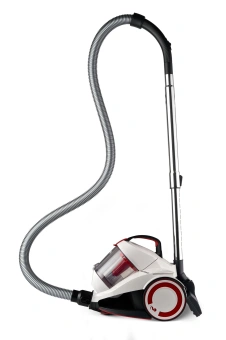 Пылесос Domfy DSC-VC505 2000Вт белый/красный - купить недорого с доставкой в интернет-магазине