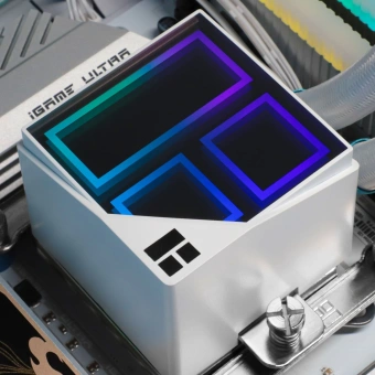 Система водяного охлаждения Thermalright Frozen Infinity 240 ARGB Soc-AM5/AM4/1200/1700/1851 белый 4-pin 28.2dB Al Ret (F-INFINITY-240-WH) - купить недорого с доставкой в интернет-магазине