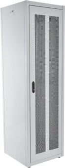 Шкаф коммутационный ЦМО (ШТК-Э-42.8.8-44АА) напольный 42U 800x800мм пер.дв.перфор. задн.дв.перфор. 2 бок.пан. направл.под закл.гайки 710кг серый 715мм 105кг 180град. 1987мм IP20 сталь - купить недорого с доставкой в интернет-магазине