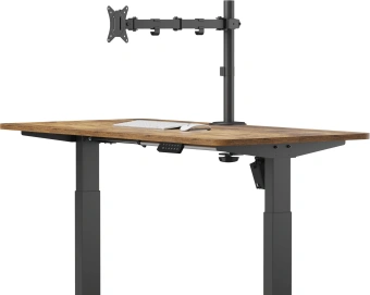 Кронштейн для мониторов Cactus CS-VM-D32-BK черный 17"-32" макс.9кг настольный поворот и наклон - купить недорого с доставкой в интернет-магазине