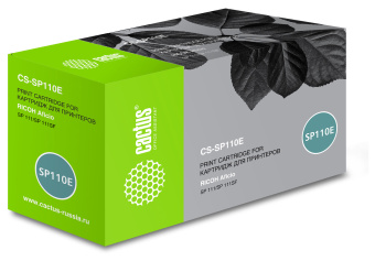 Картридж лазерный Cactus CS-SP110E 407442 черный (2000стр.) для Ricoh Aficio SP 111/SP 111SF - купить недорого с доставкой в интернет-магазине