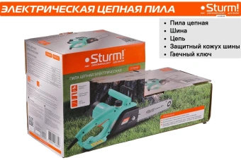 Цепная пила Sturm! CC1614P от сети 1800Вт дл.шины:14" (35cm) - купить недорого с доставкой в интернет-магазине