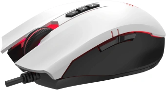 Мышь A4Tech Bloody ES7 белый оптическая 6000dpi USB 8but (ES7 PANDA WHITE) - купить недорого с доставкой в интернет-магазине