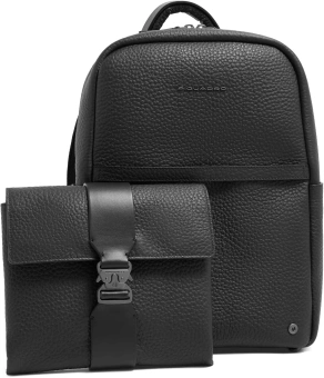 Рюкзак Piquadro Materia CA7262W151/N черный натур.кожа - купить недорого с доставкой в интернет-магазине