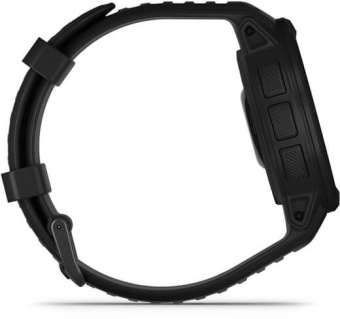 Смарт-часы Garmin Instinct 2 Solar 45мм 0.9" AMOLED корп.черный силикон рем.черный (010-02627-03) - купить недорого с доставкой в интернет-магазине