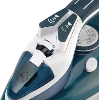 Утюг Vitek VT-8306 2400Вт белый/зеленый - купить недорого с доставкой в интернет-магазине